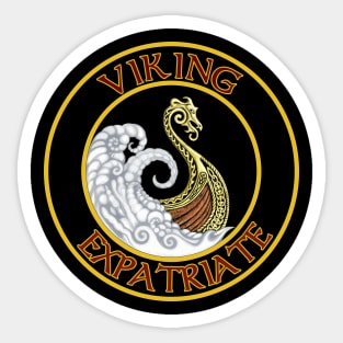 Viking Expatriate Sticker